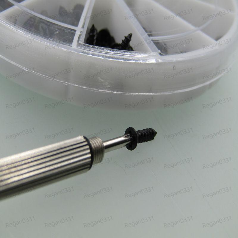 M2 black self-tapping screw cross contersunk and pan head Assortment kit 240pcs