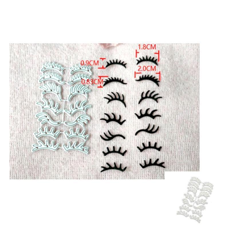 Embossed Carbon Steel Die Eyelash Cutting Die Making Cutting Dies for Men Women