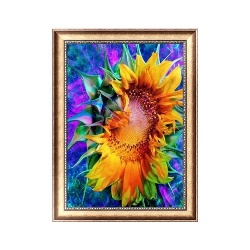 Sunflower DIY 5D Diamond Painting Embroidery Cross Crafts Full Drill Stitch Kit