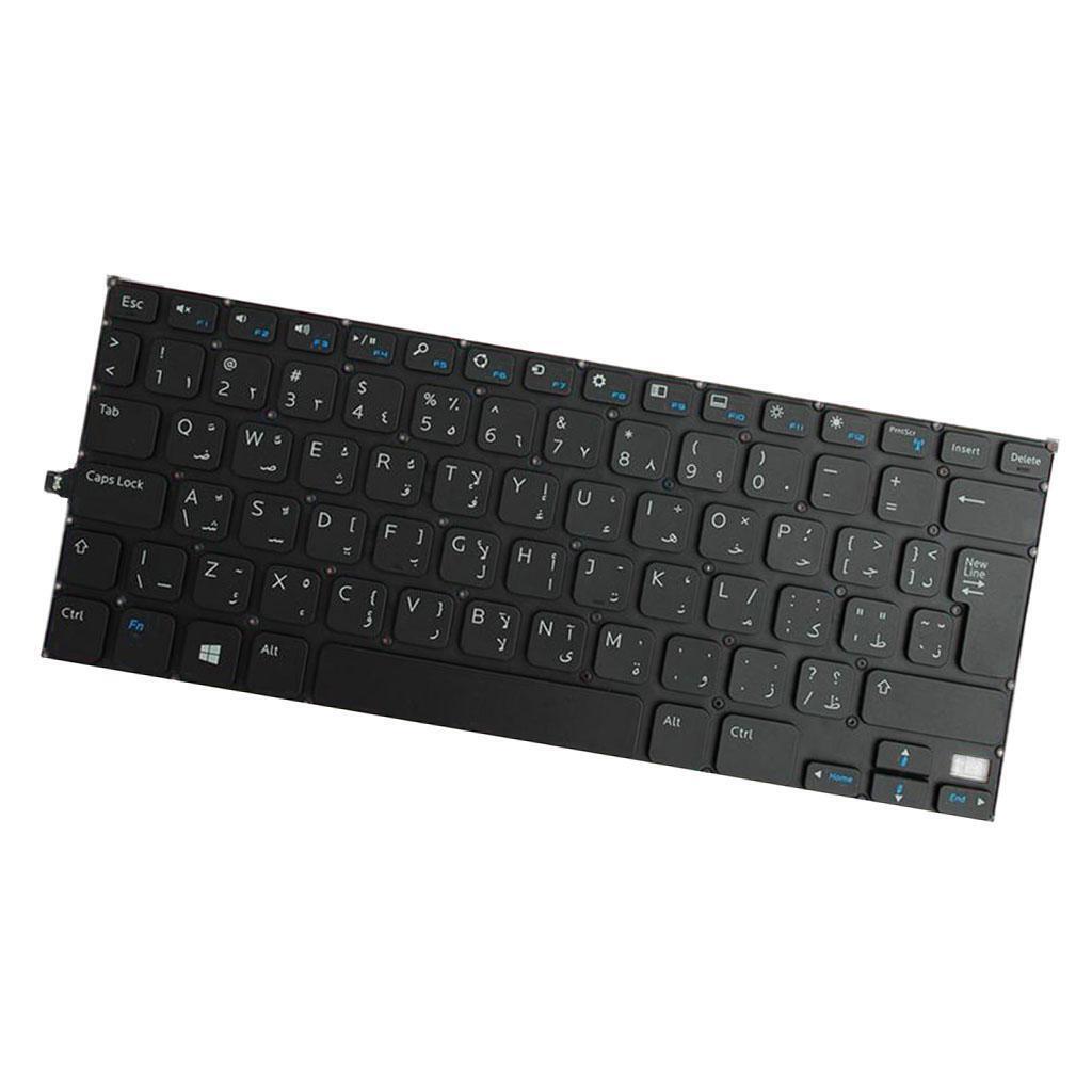 New Laptop Full Keyboard Arabic Layout Part Accs for Dell   11 3000