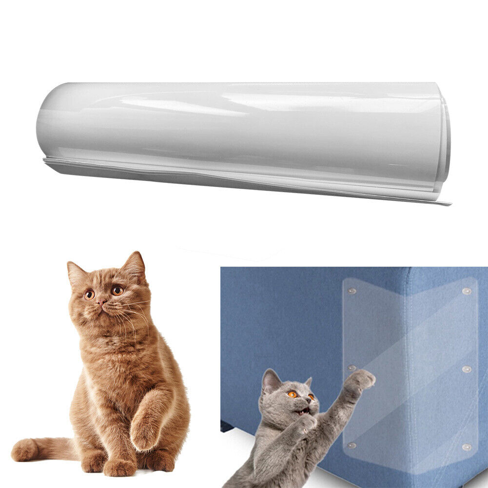 Cat Scratch Protector Tape Deterrent Anti Scratch Mat Pet Supply (47x15cm)