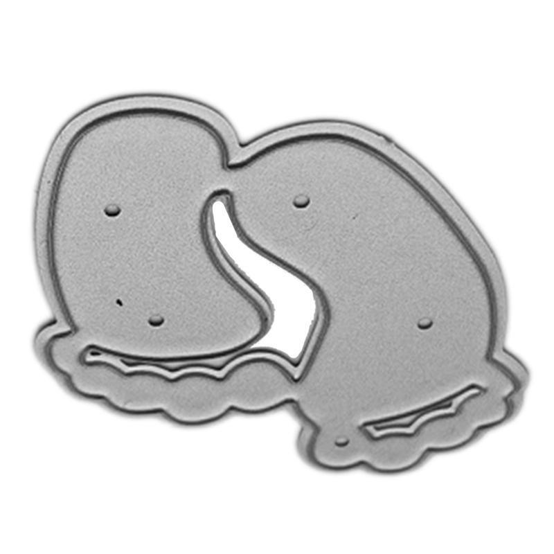 Baby Feet Footprint Metal Cutting Dies Stencil DIY Scrapbooking Paper Card Mold