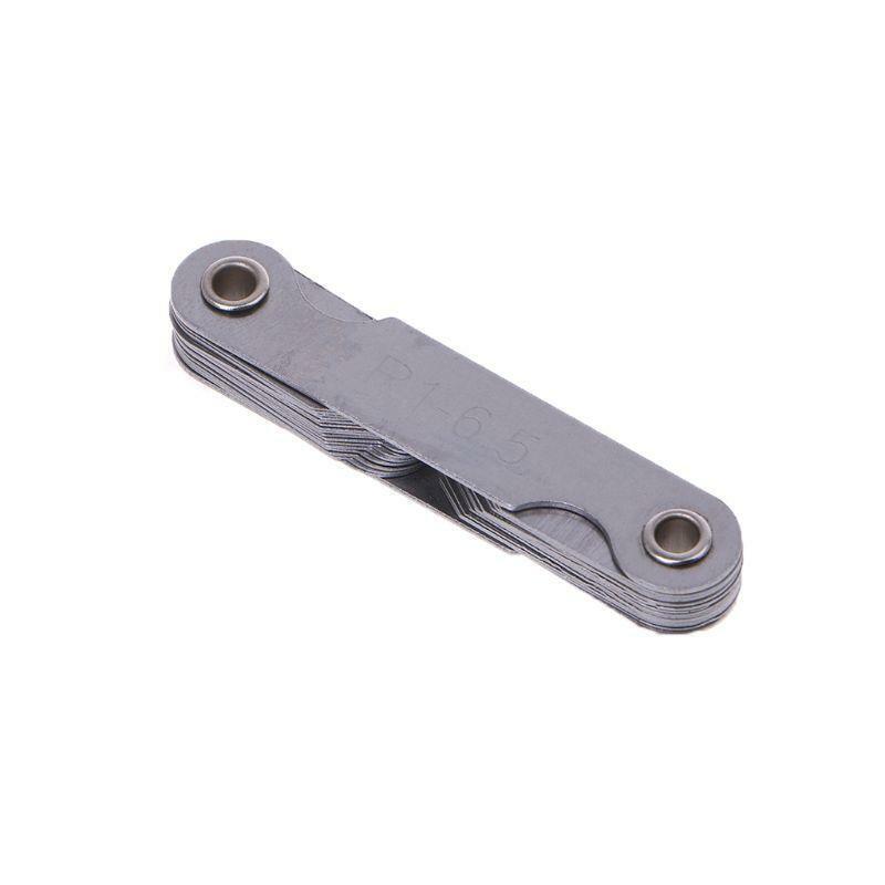 Fillet Gauge Sample R Gauge with 1-6.5 Blades Range for Industrial Measurement