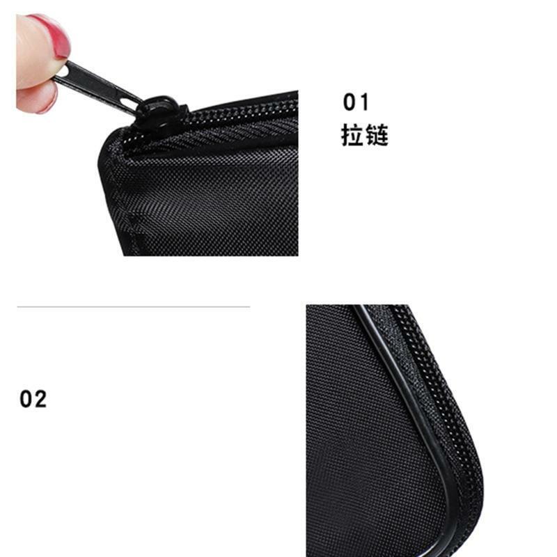 Universal Handheld Bag Pouch Zipper Case For -Shure Microphone Wireless Microp