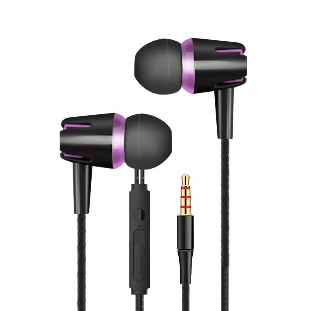 Music with Microphone Sports Headphones Headset Stereo Earphone In-Ear Earbuds