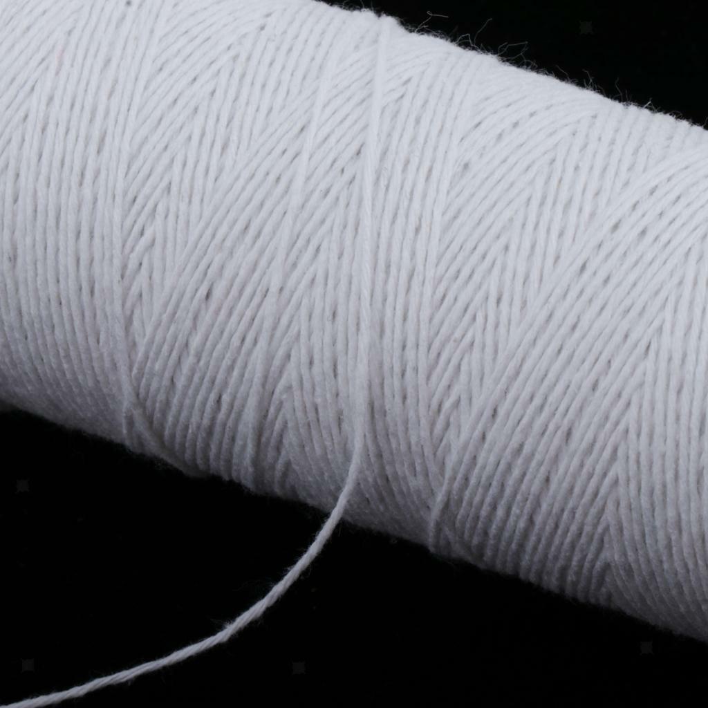 White 0.1cm   Loom Warp Thread Warp Yarn Weaving Tapestry