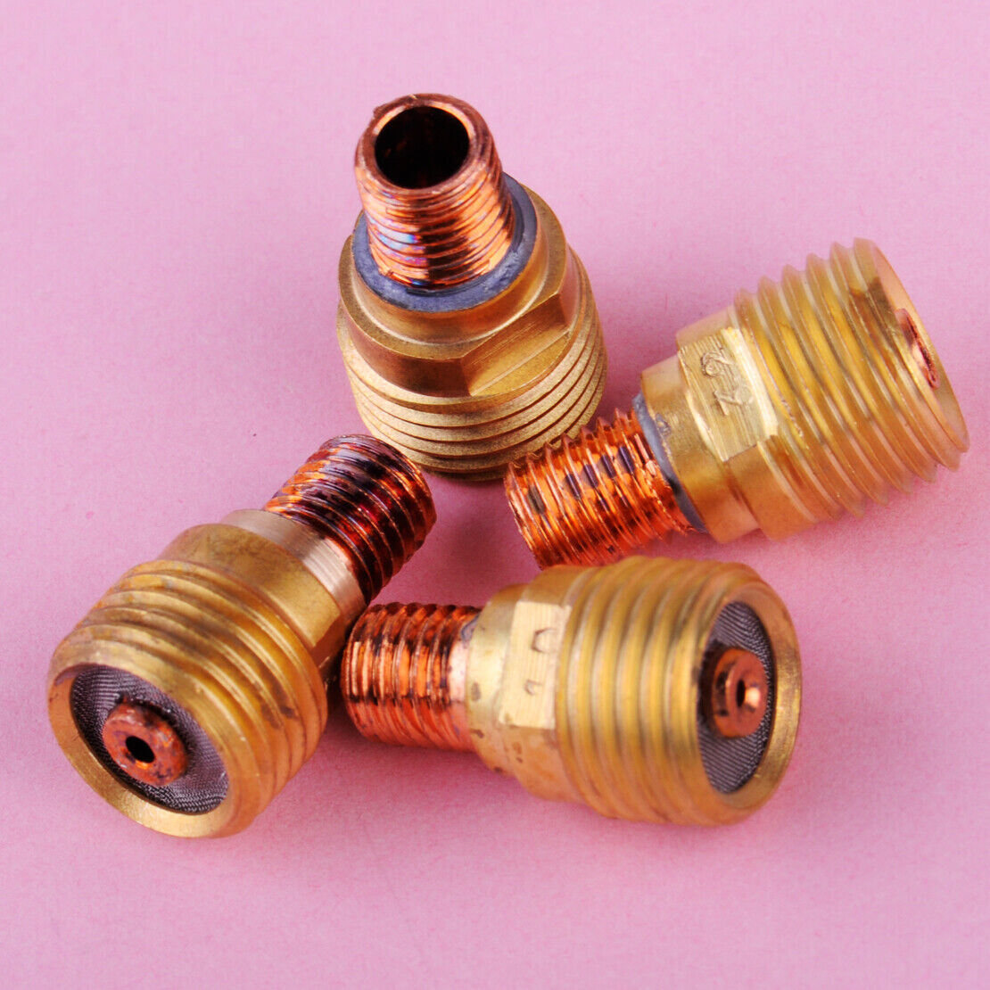 4 Collets Body Gas Lens Kit Fit For WP-9 WP-20 WP-25 Series TIG Welding Torch Li