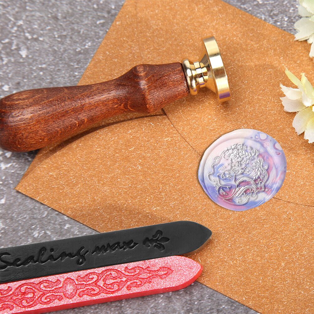 25mm Fire Lacquer Sealing Wax with Handle Copper Animal Wax Stamp (DW36)