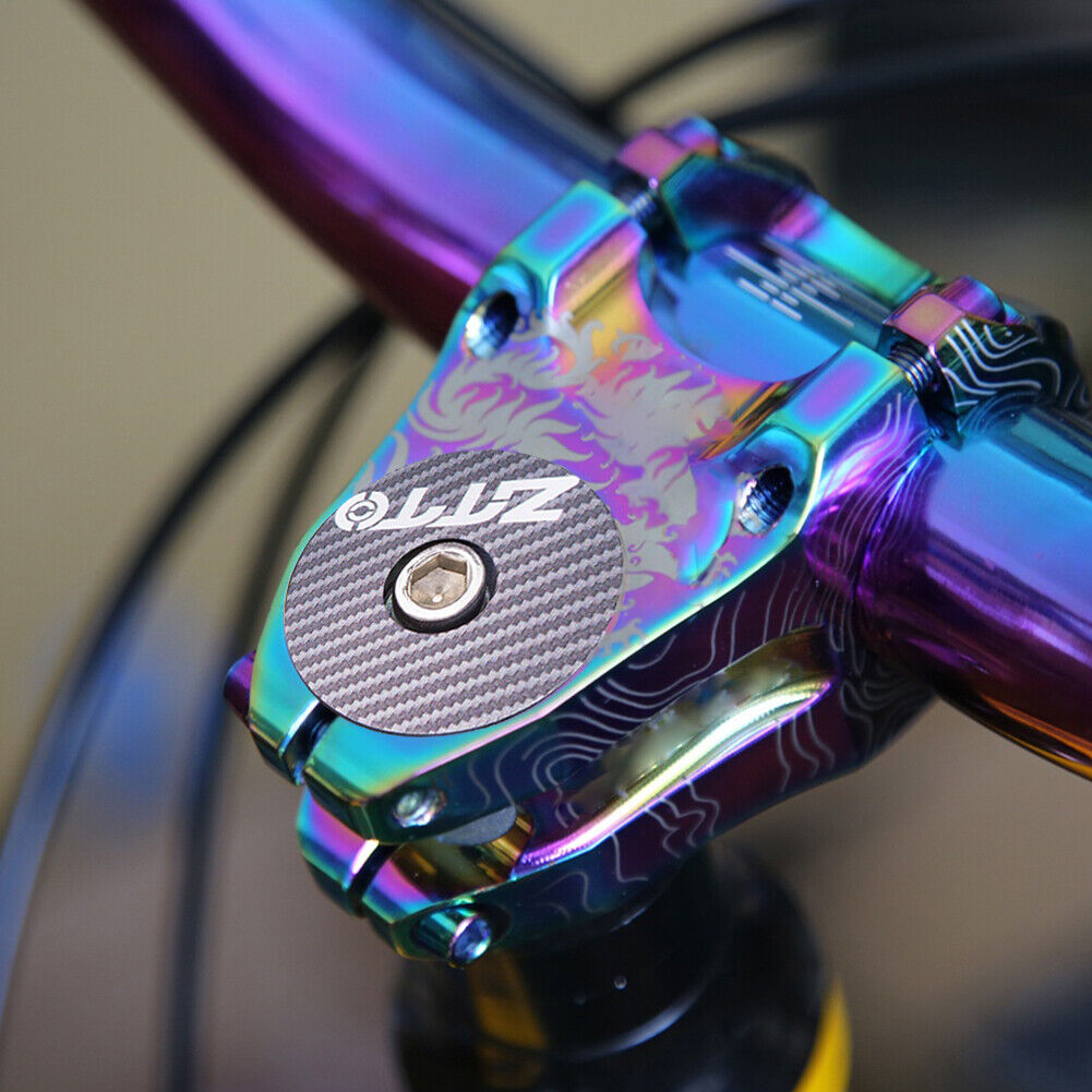 ZTTO MTB Bike Bowl Cover Bicycle Stem Top 28.6mm Fork Tube Headset Cap (C)