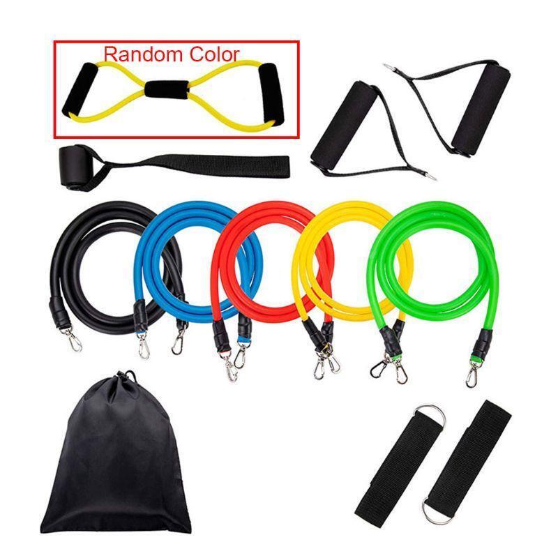 8-Shaped Fitness Equipment Resistance Band Foldable Chest Expander Sculpt Rally