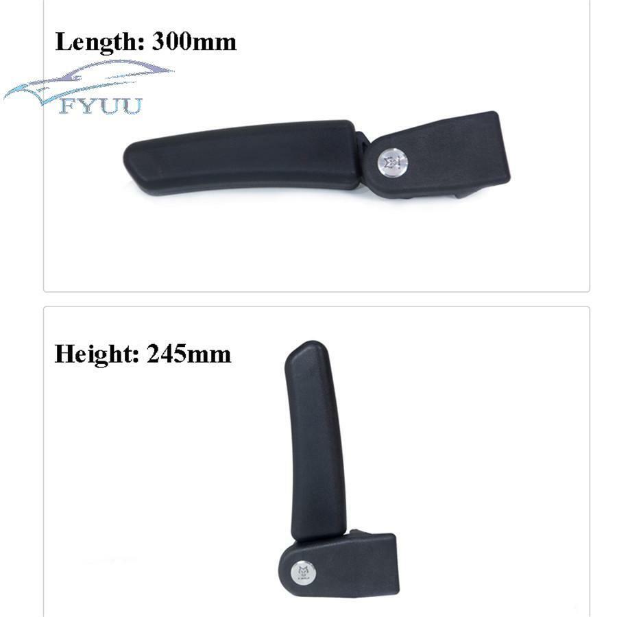 1Pair Motorcycle Rear Box Passenger Armrest For BMW R1200GS LC Adventure Black
