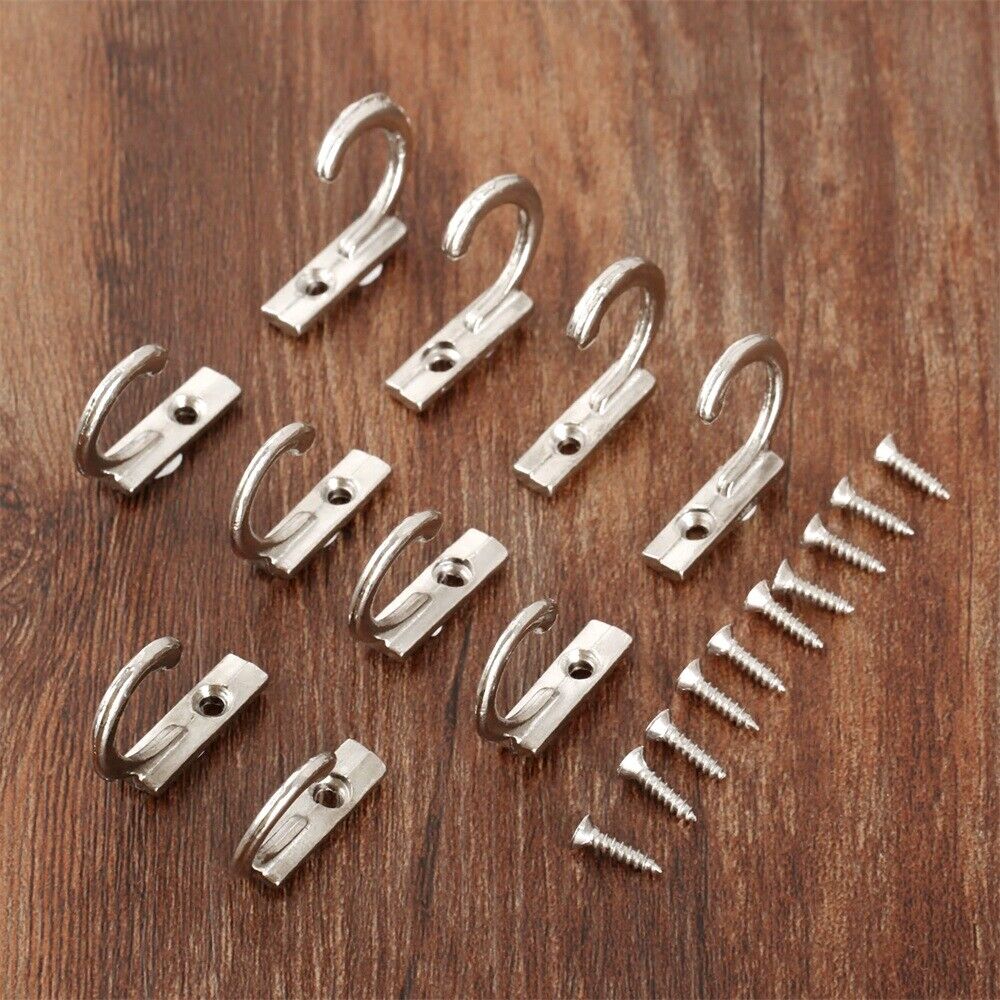 Cloth Hat Coat Key Towel Hangers Single Hooks Holder Home Cleaning Organization