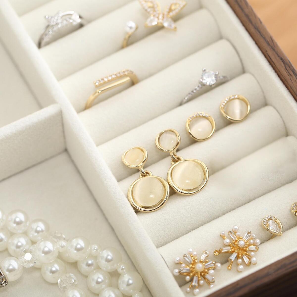Jewelry Storage  Display Storage Case for Drawer for Bracelet Ring