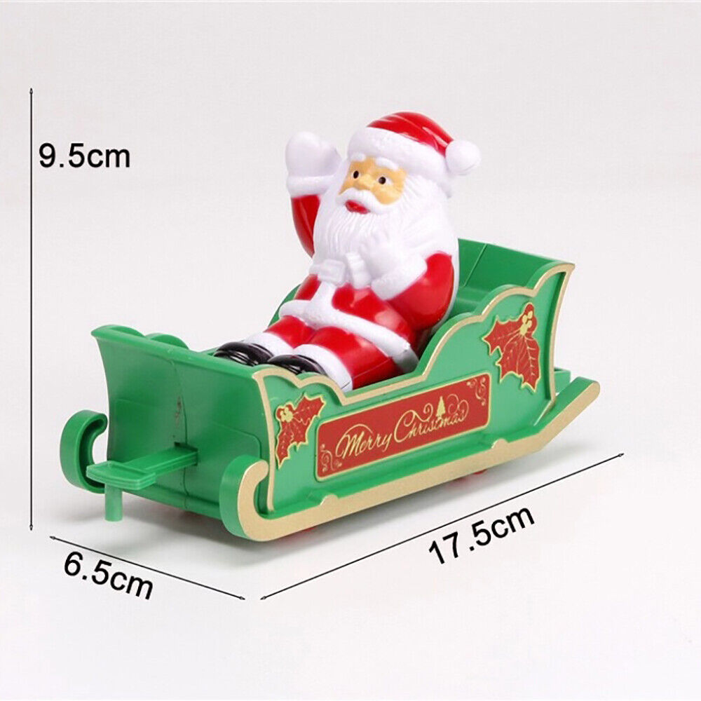 Classic Electric Simulation Rail Christmas Steam Train Track Set Kids Xmas Gift