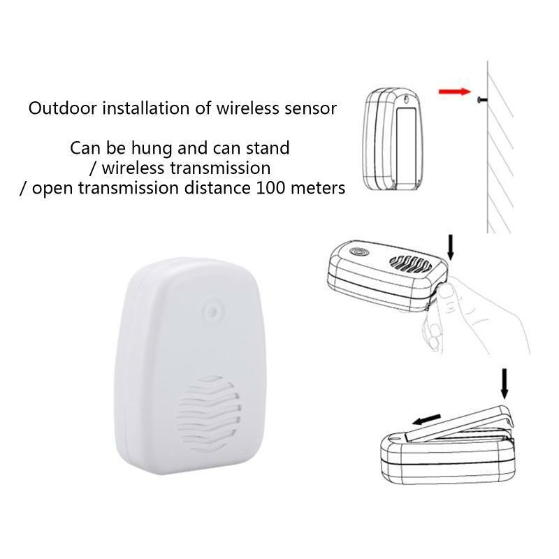 Mini Wireless Digital Precision Thermometer Temperature Humidity Meter Indoor