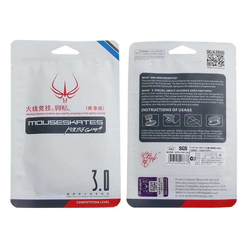 Hotline Games Gaming Mouse Skates Mouse feet Replacement Glide Feet Pads