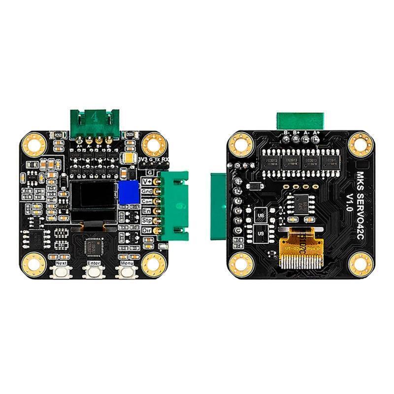 Stepper Motor MKS SERVO42C PCBA Board Kit Support 1-256 subdivision Closed-Loop