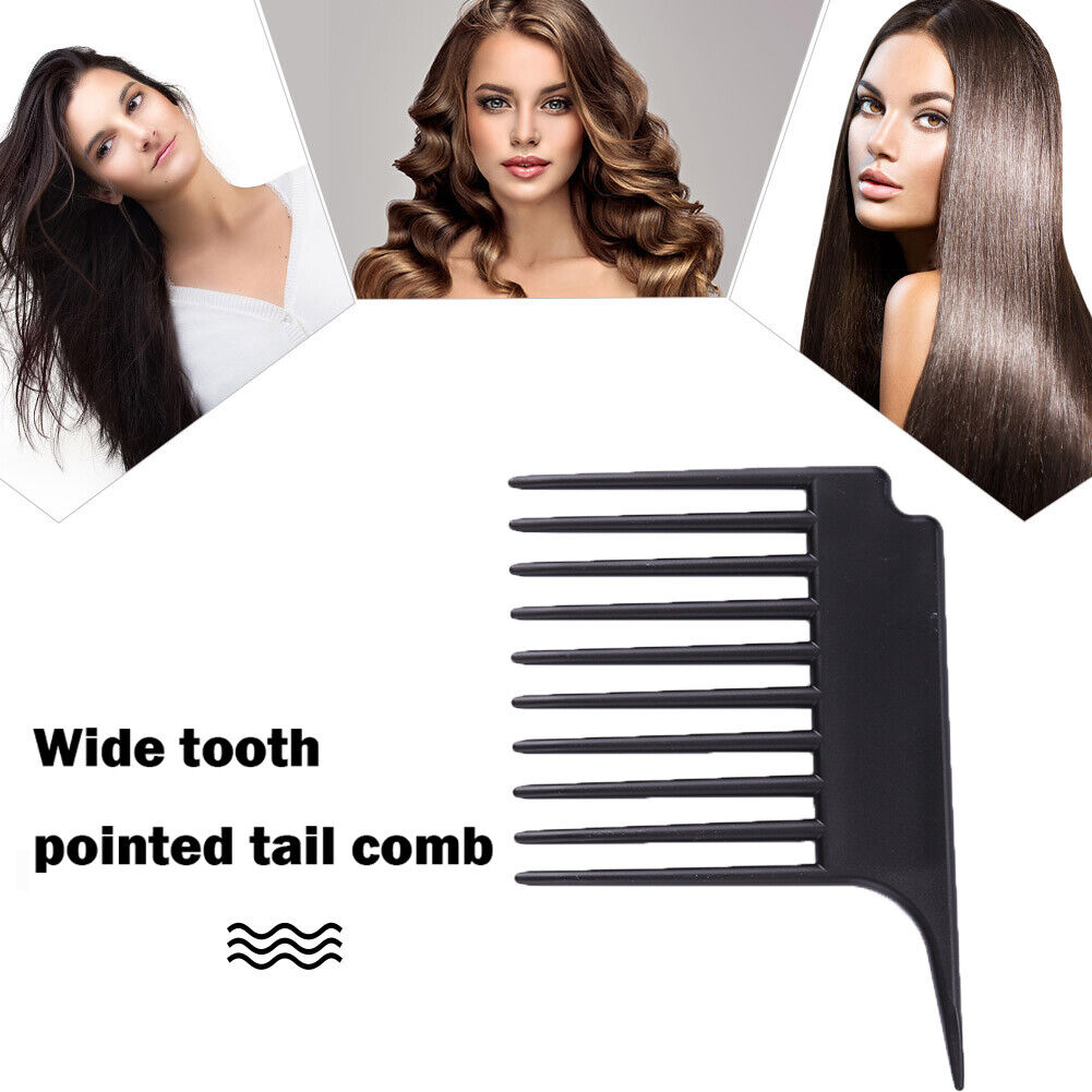 Wide Tooth Comb Antistatic Rat Tail Hairbrush Wet Drying Hair Styling Tool