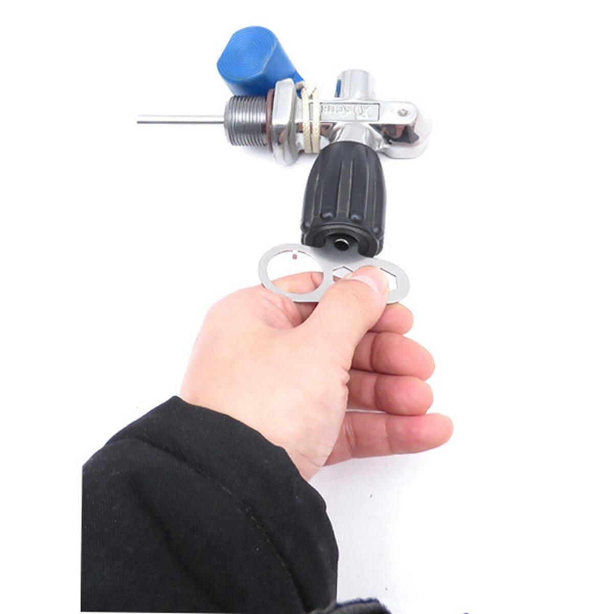 BCD K Type Valve Repair Maintain Service Tool Kit Installer Wrench Equipment