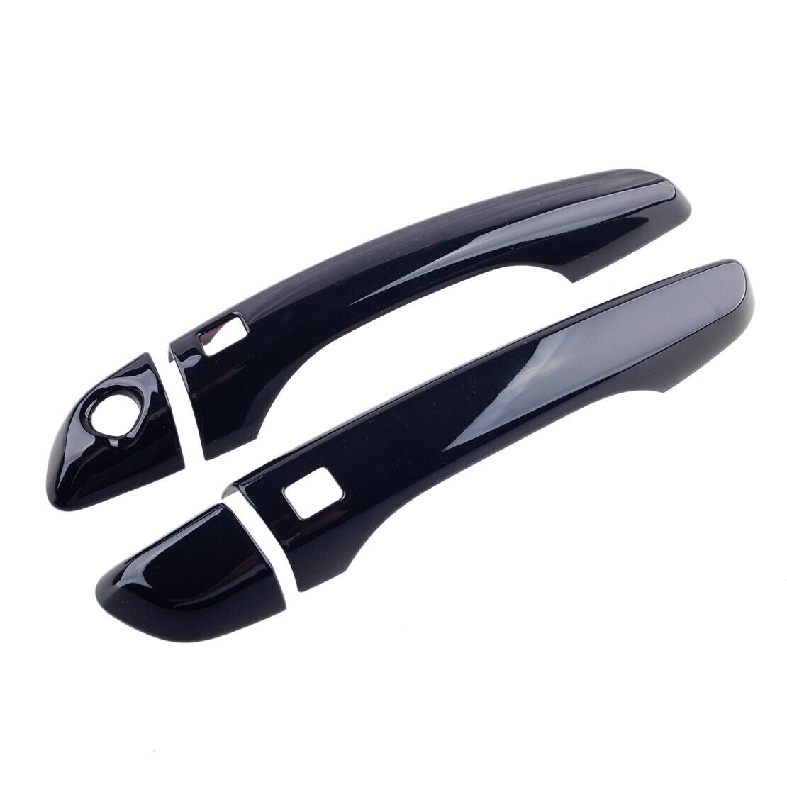 Glossy Black Exterior Door Handle Cover Trim Fit for Hyundai Elantra 2017-2020