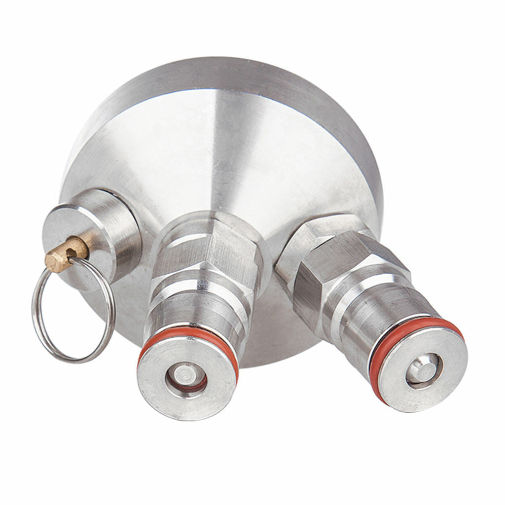 Mini Keg Beer Dispenser, Stainless Steel Mini Keg Beer Growler Spear Tap
