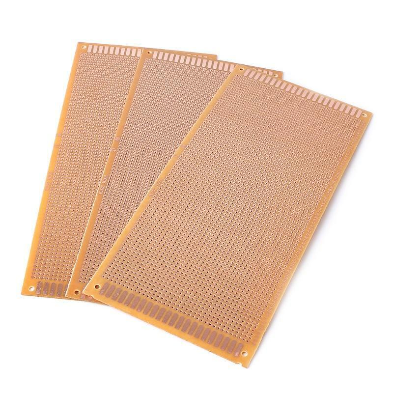 3 Pcs One Side Prototype Matrix PCB Printed Circuit Board 22cm x 10cm