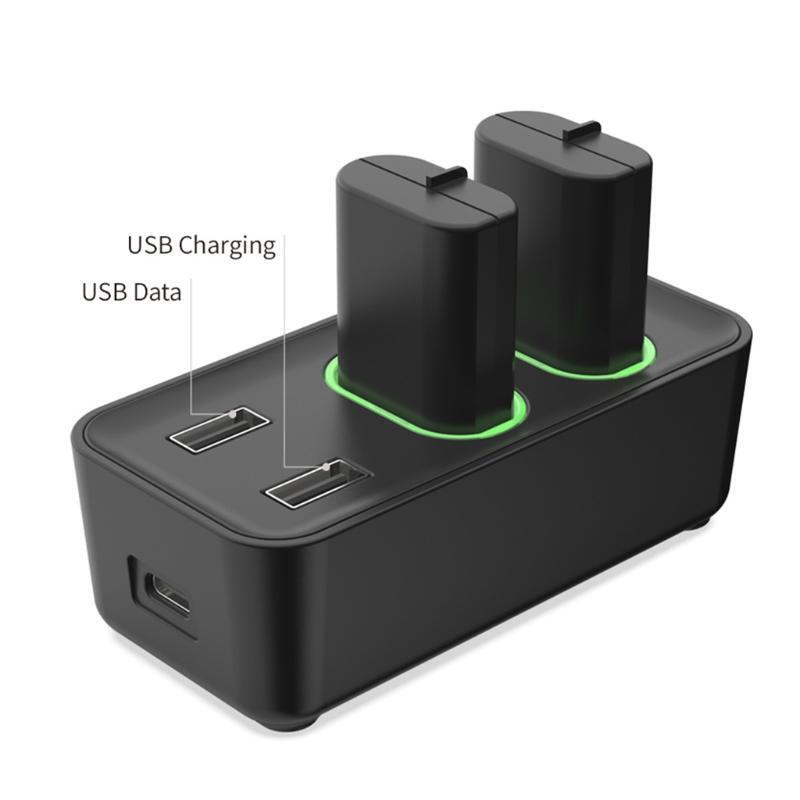 Charging Station Dual Charging Cradle with Battery Pack Fit for X Series X|S
