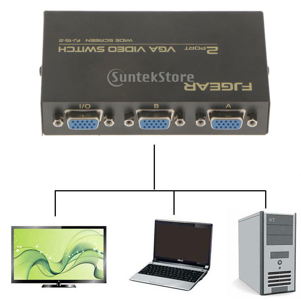 2- Adapter  Video Monitor VGA/SVGA High Performance