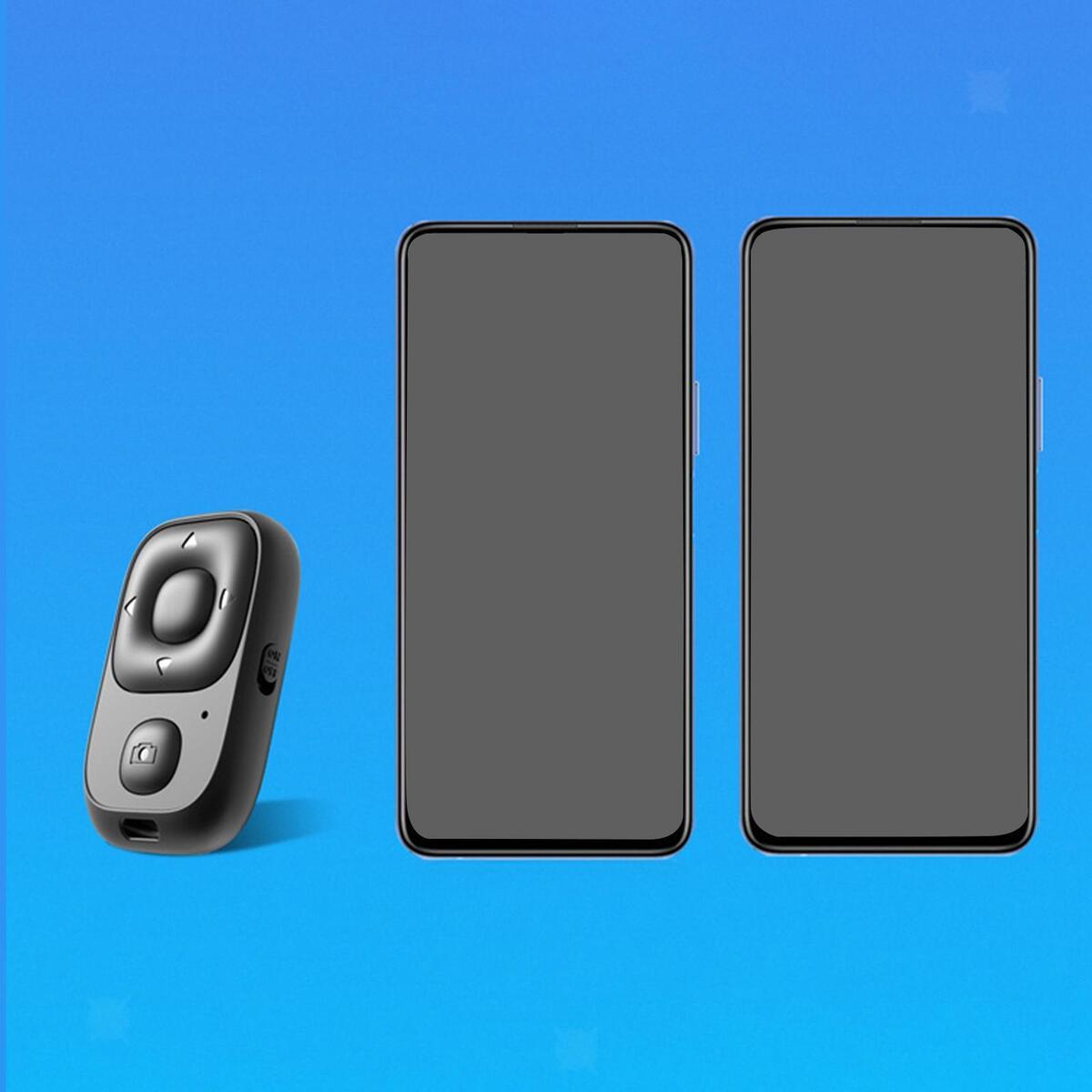 Wireless Bluetooth Camera Shutter Remote Control Media for iOS Tablets