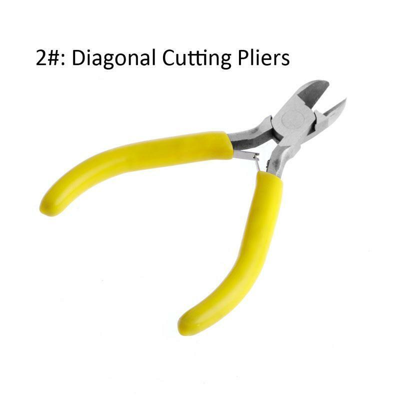 3Pc Mini Jewelery Pliers Practical Jewelry Carbon Steel Handmade Repair Tool Kit