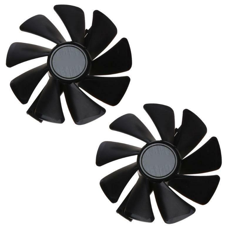 Replacement for Sapphire NITRO RX 580 480 470 4G RX Vega64 8GB Graphics Card Fan