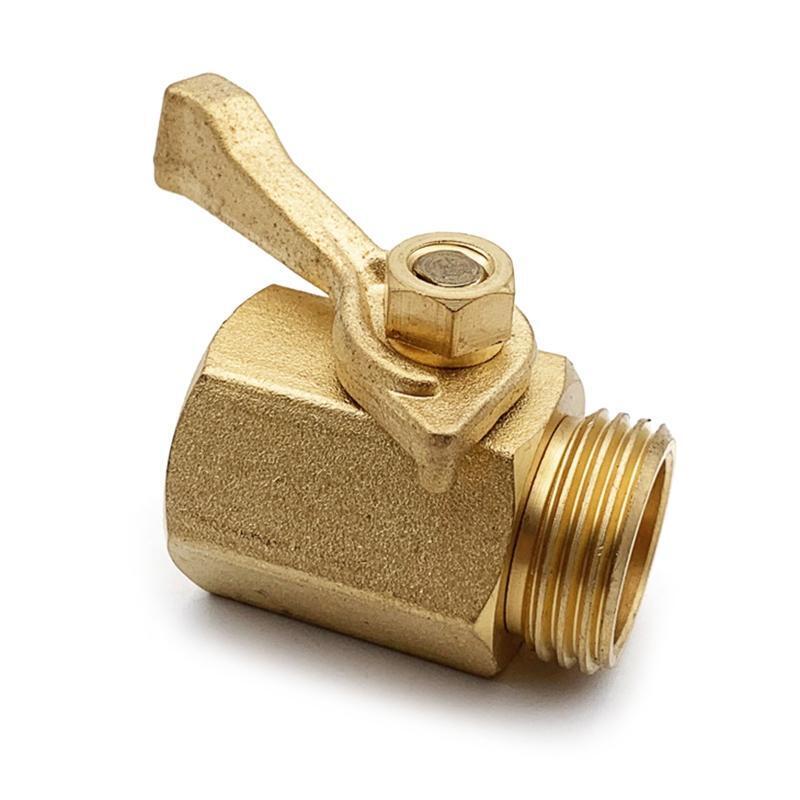Heavy Duty Brass Garden Hose Shut Off Valve 3/4 Inch