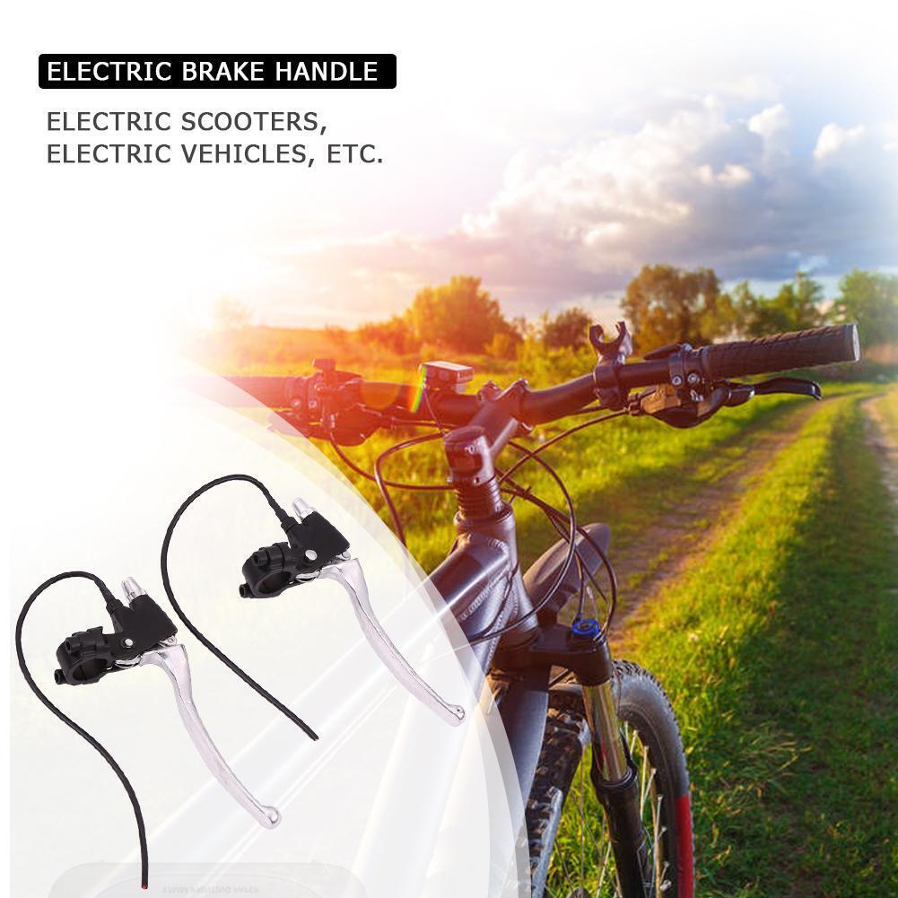 1 Pair Alloy Electric Brake Handles Pedal Electric Car Vehicle Brake Levers