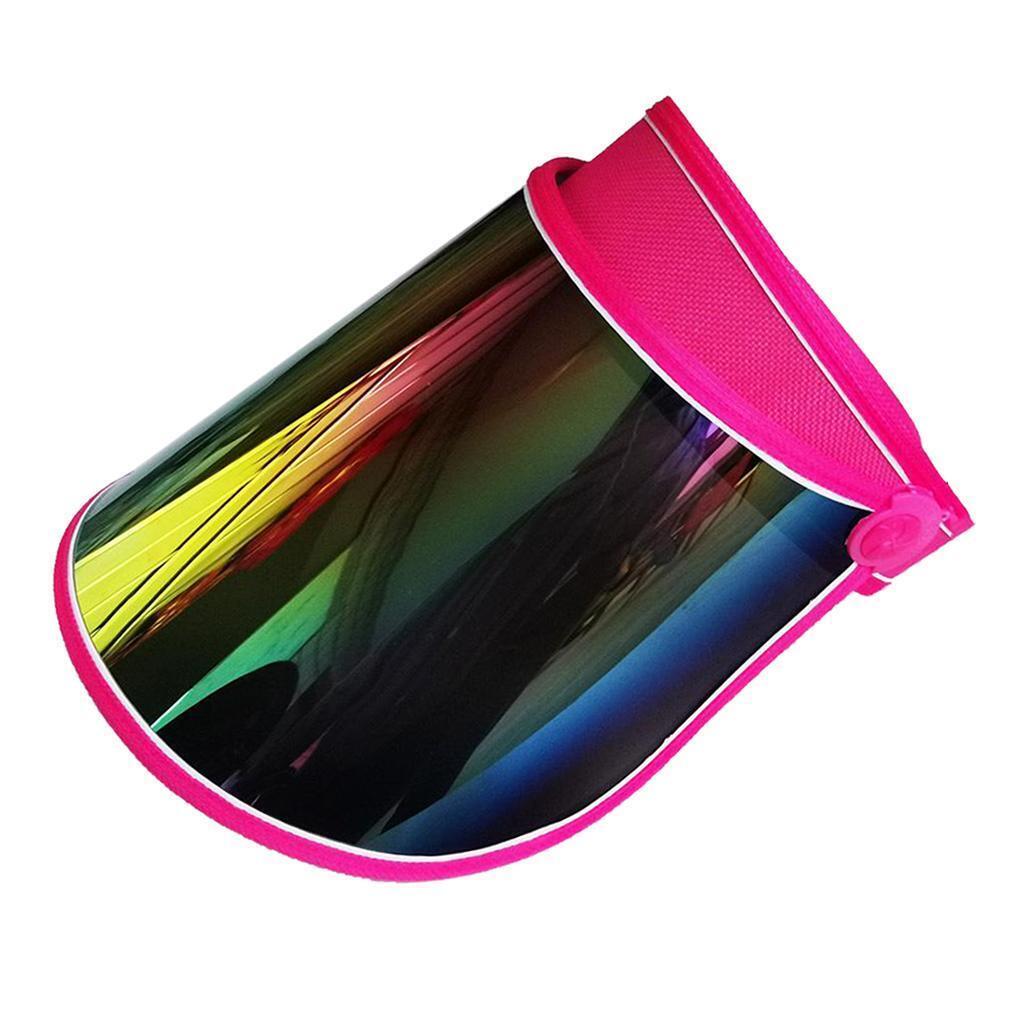 3x Sun Hat Visor Reusable Fishing Hiking Golf Outdoor Face Visor Headband