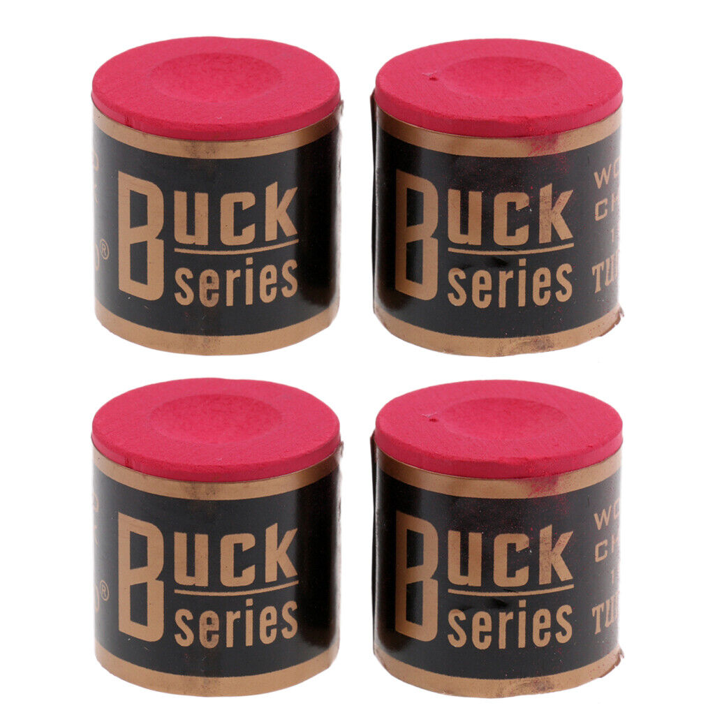 Pieces/Set Snooker Pool  Chalk Billiard Accessories Red