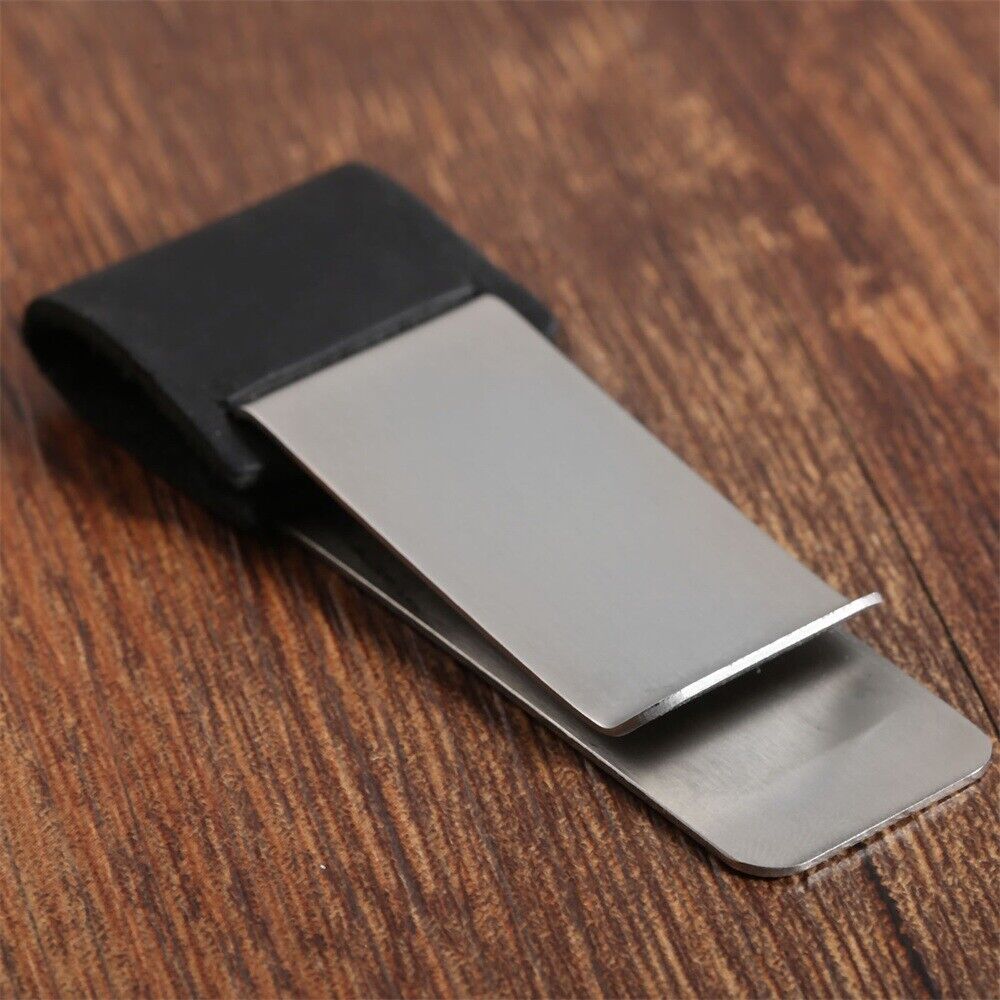 Black Leather Practical Pen Holder Organizer For Passport Notebook Diary Memo