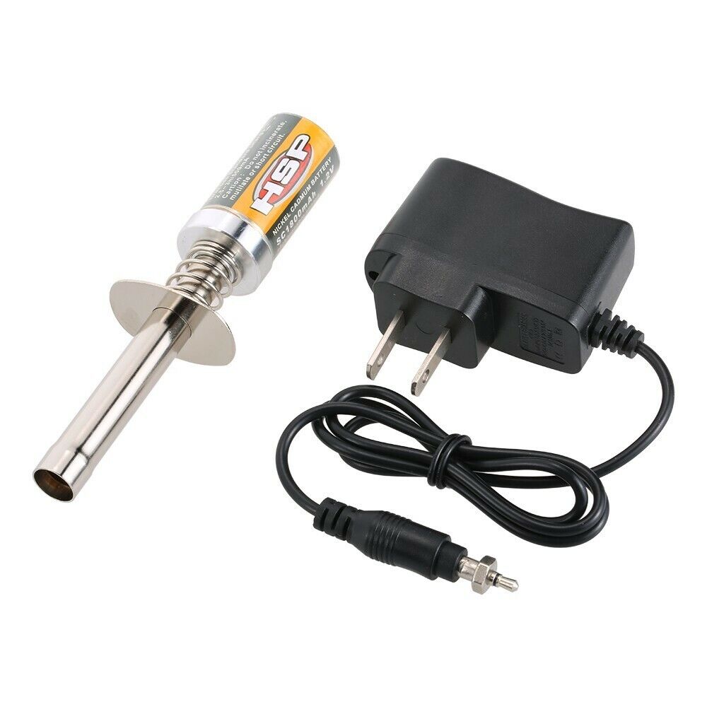 HSP RC Nitro Rechargeable Glow Plug  With Charger Tool (US Plug)