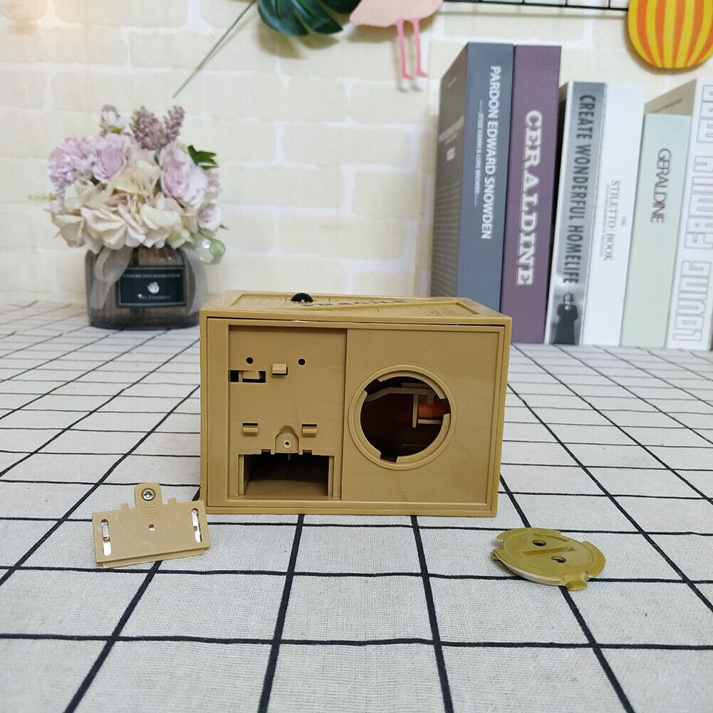 Hand Coin Box Steal Money Automated Thief Piggy Bank Electronic Saving Box