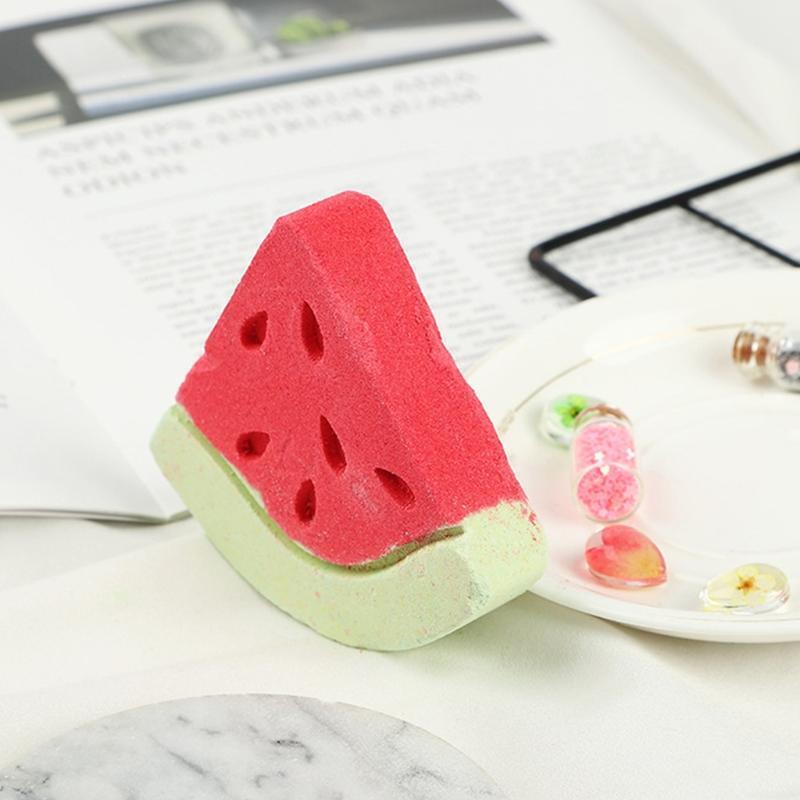 Watermelon Bubble Bath Bomb Natural Fizzy for Women Releases Color,Scent,Bubbles