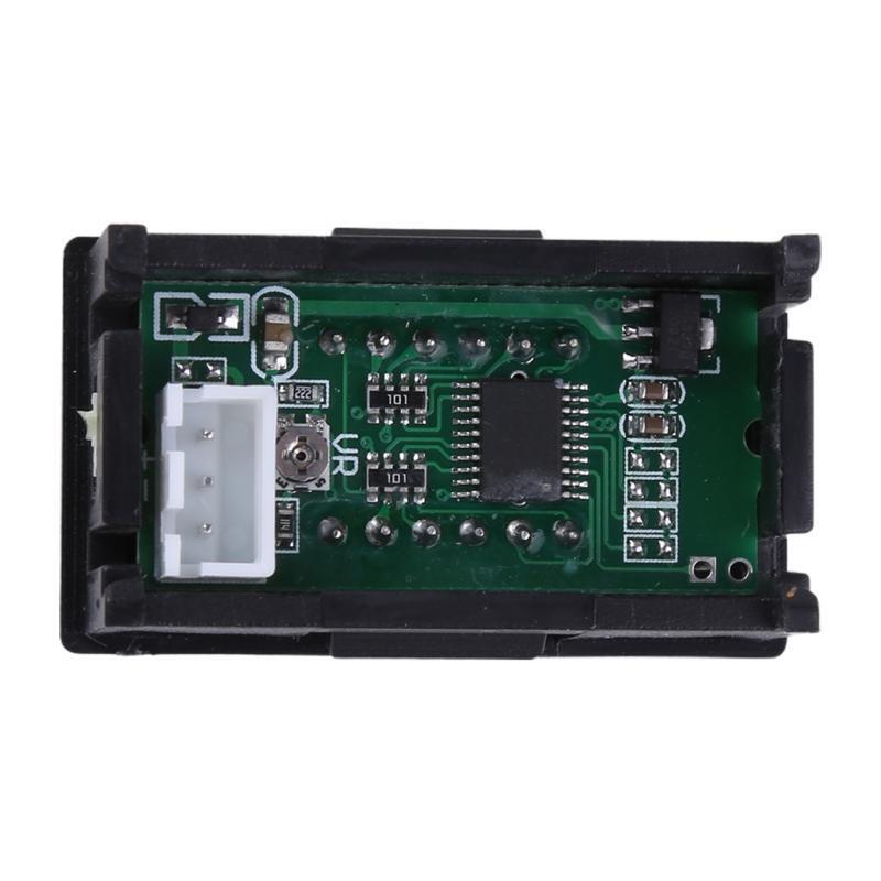 Digital Voltage Tester Mini DC Voltmeter Volt Monitor Tester DC 0-99.99V (100V)