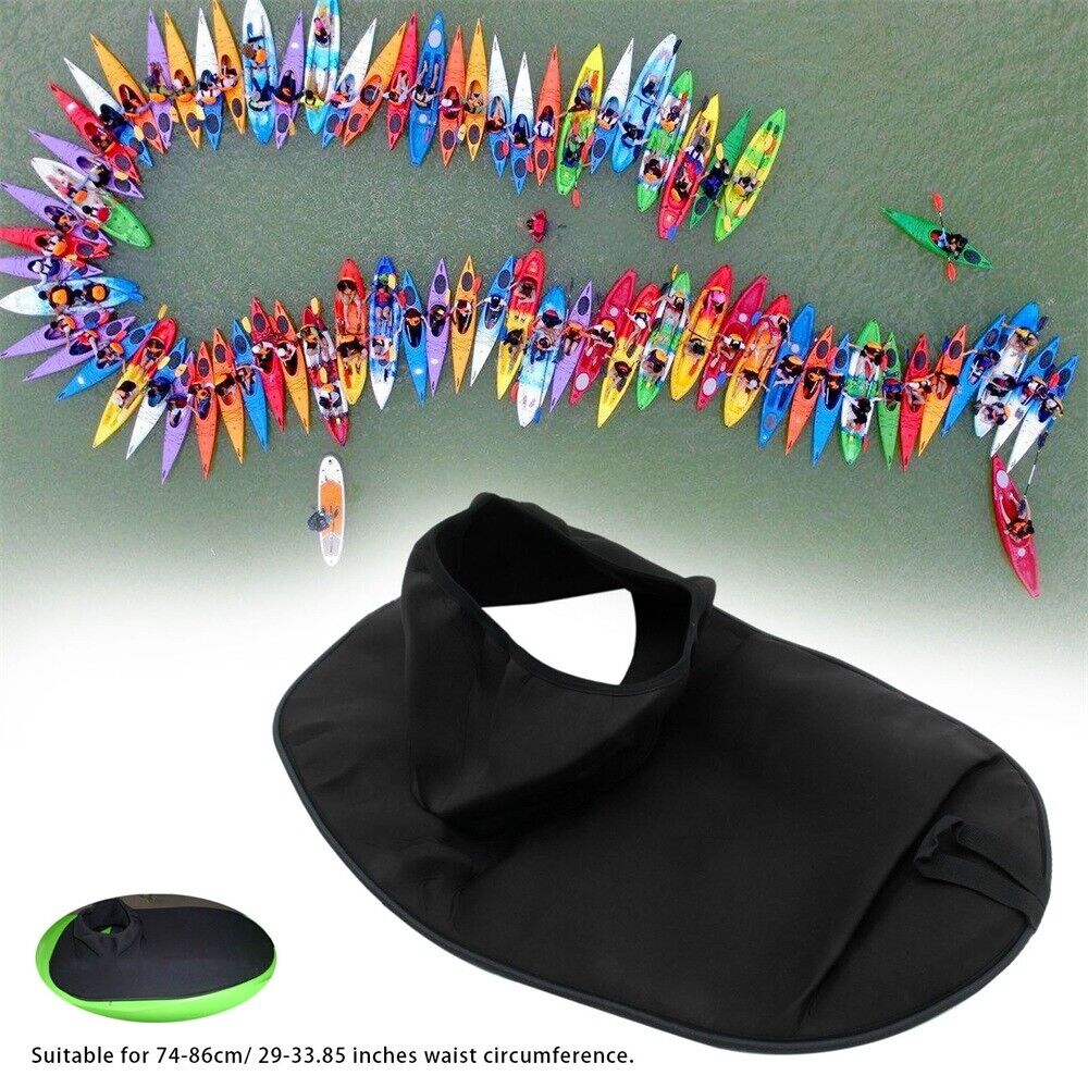 Helpful Canoe Deck Cloth Jacket Cover Boat Guard for 74-86cm/ 29-33.85 Kayak Use