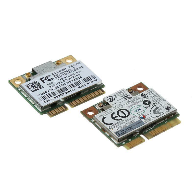RTL8191se Half PCI-E Wireless Wifi Card Module FRU 43Y6553 60Y3177 for IBM X200S