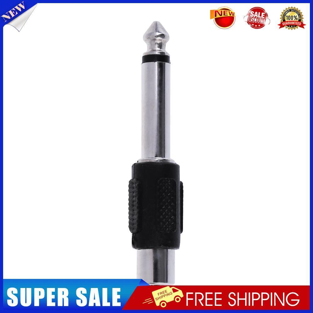 6.5mm to 3.5mm Jack Sound Mixer Microphone Connector Converter Adapter