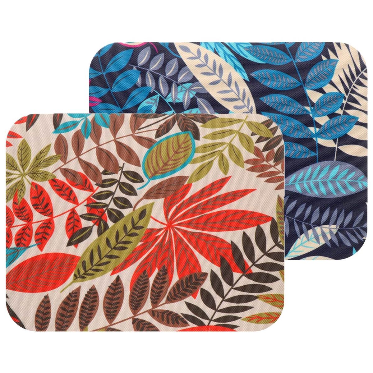 Coaster Rubber Anti-slip Canvas Ethnic Style Mousepad Desk Cushion Mice Mat