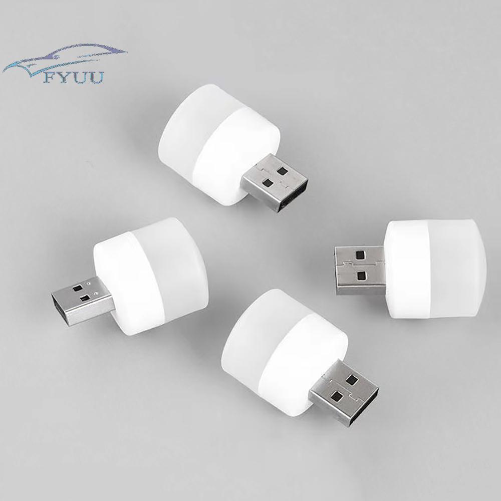 10 x Protable USB Night Light White LED Eye Protection Reading Table Lamp 5V 1W