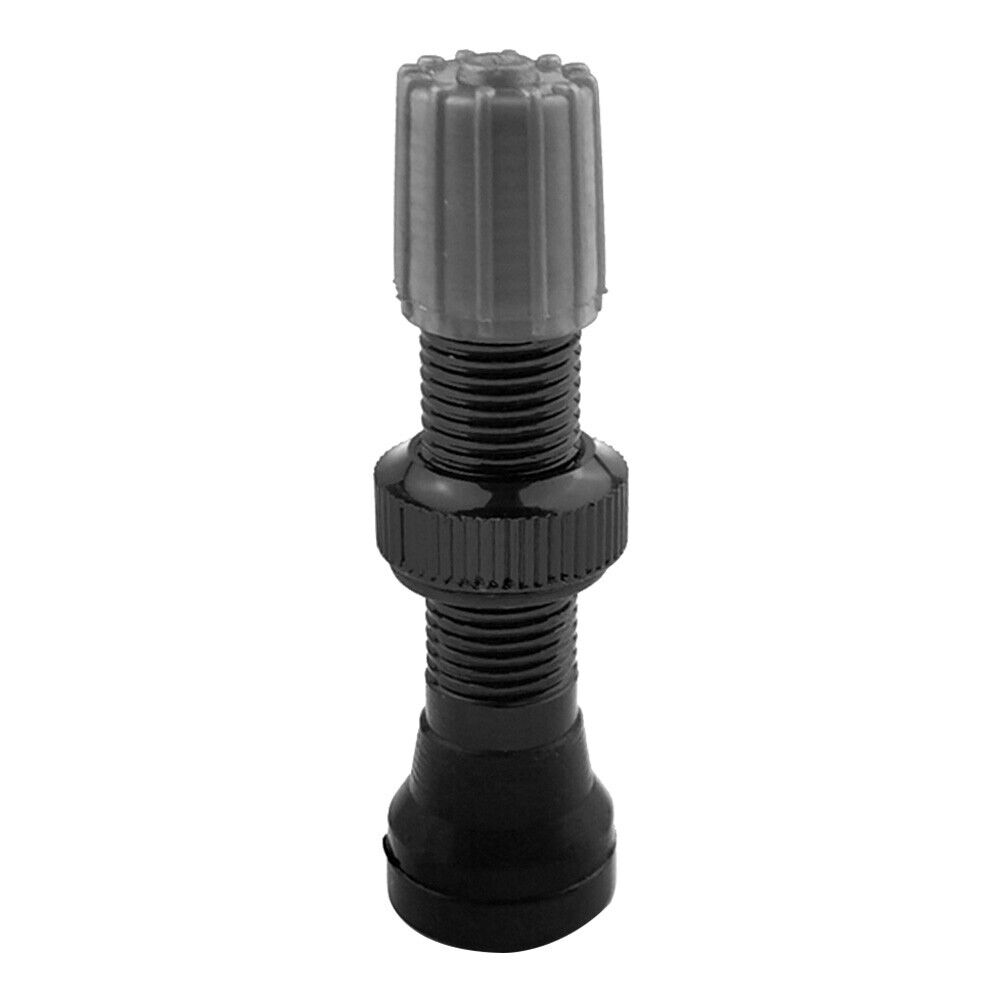 40mm American Valve for MTB Road Bike Aluminum Tubeless Valve Stem (Black)