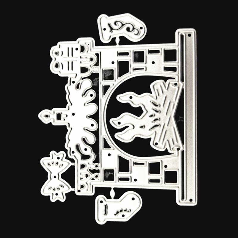 Firewood Metal Cutting Dies Stencil Scrapbooking DIY Album Stamp Paper Card