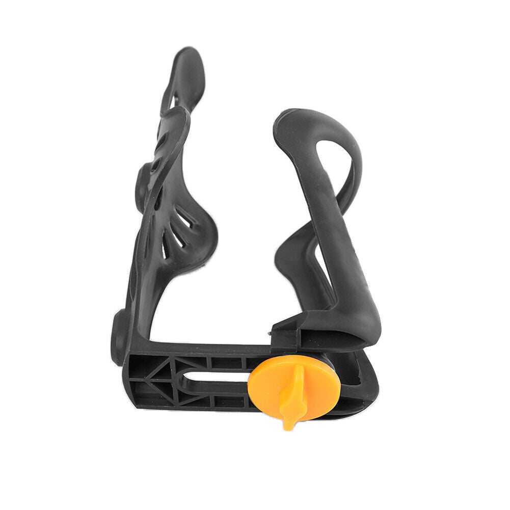Bicycle Water Bottle Holder Adjustable Bike Kettle Support Bracket (Black)