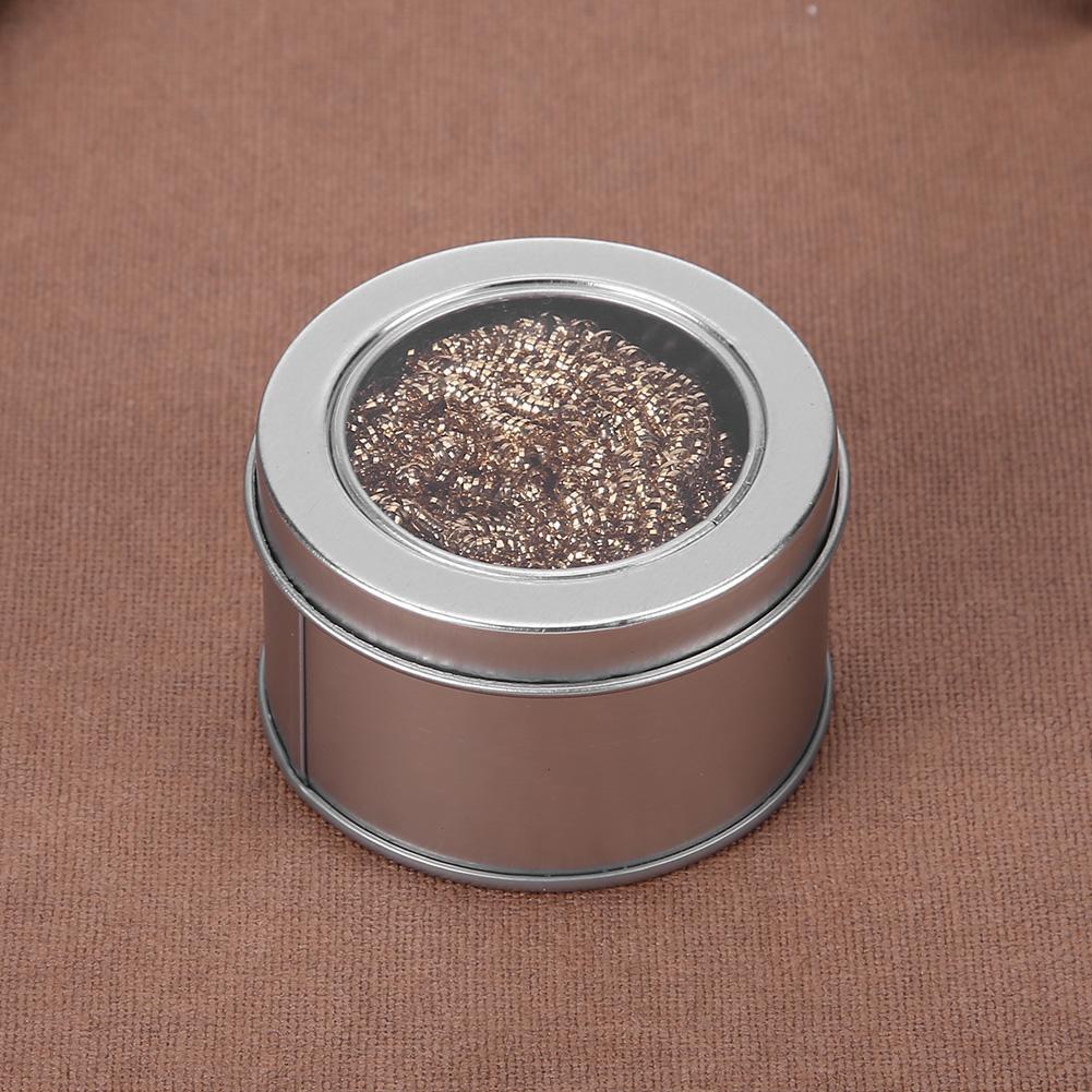 Copper Wire Soldering Iron Tip Cleaner for Welding Mould Cleaning Ball Tool