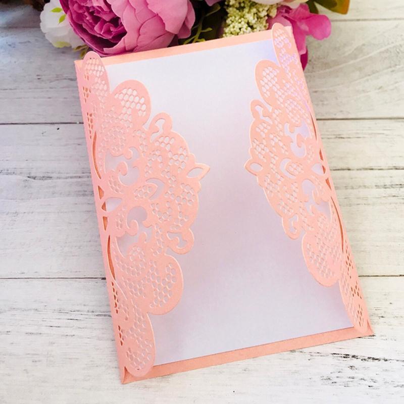 Hollow Invitation Cover Metal Cutting Dies Stencil Scrapbooking DIY Album Stamp